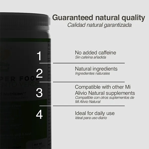 Green Superfood | Mezcla en Polvo con Ingredientes Naturales