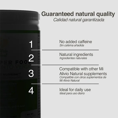 Green Superfood | Mezcla en Polvo con Ingredientes Naturales