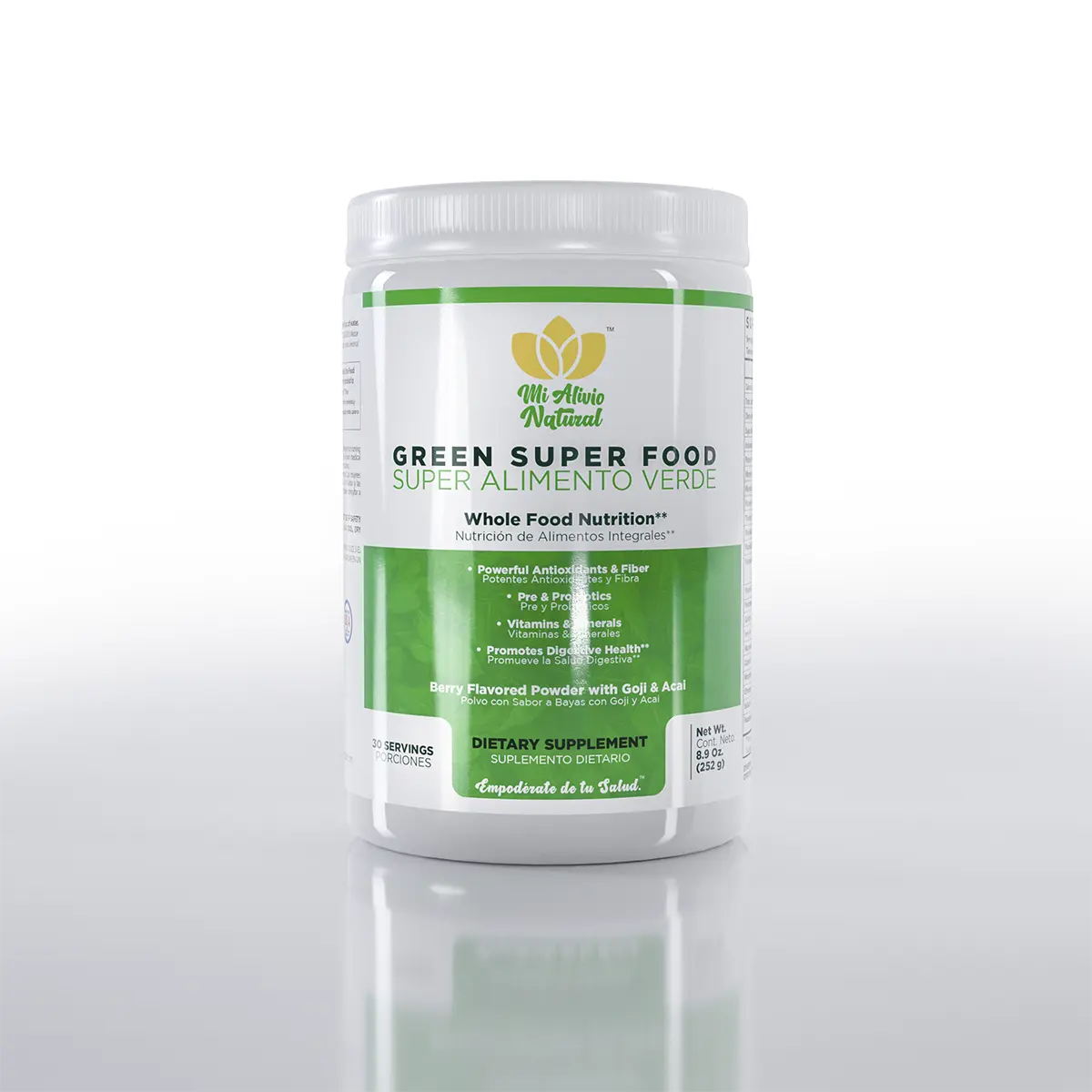 Green Superfood | Mezcla en Polvo con Ingredientes Naturales